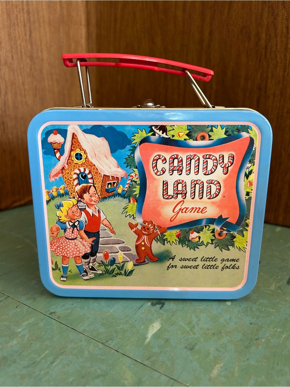 Vintage (1998) Hasbro “Candy Land Game” Metal Lunch Box tin